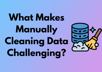 What Makes Manually Cleaning Data Challenging