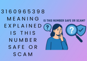 3160965398 Meaning Explained Is This Number Safe or Scam