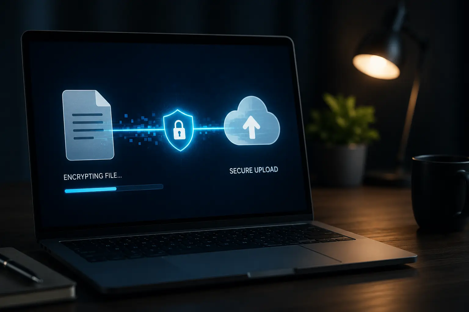 File Encryption Before Upload
